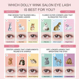 Koji蔻吉Dolly Wink益若翼假睫毛动物主题#01兔兔圆眼卷翘
