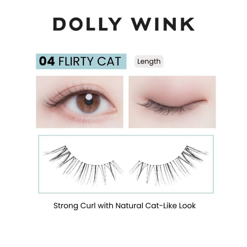 Koji寇吉Dolly Wink益若翼10秒假睫毛局部自然仿真#04心机眼尾