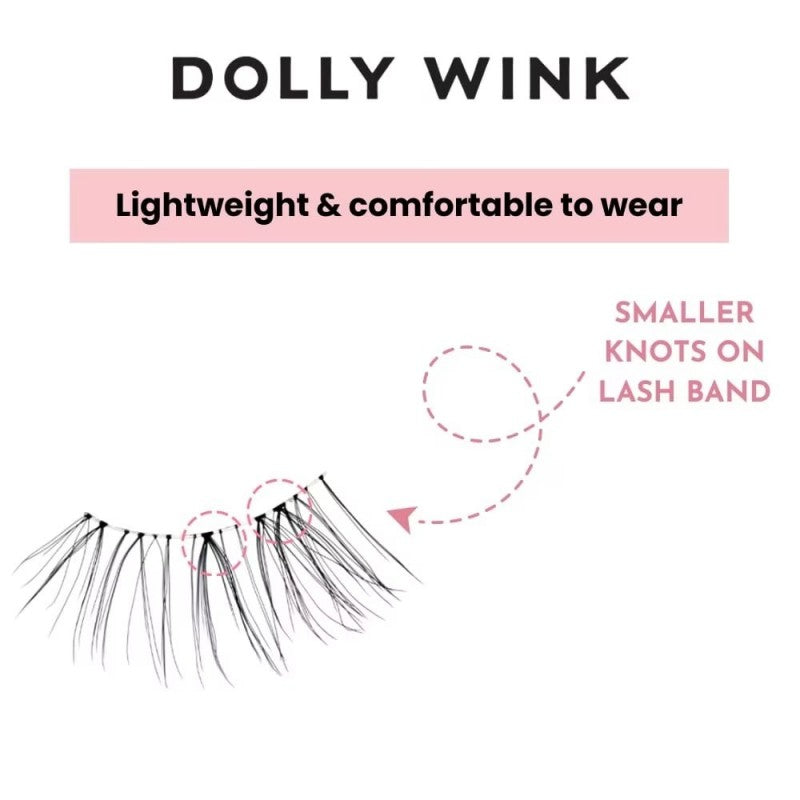 Koji寇吉Dolly Wink益若翼10秒假睫毛局部自然仿真#04心机眼尾