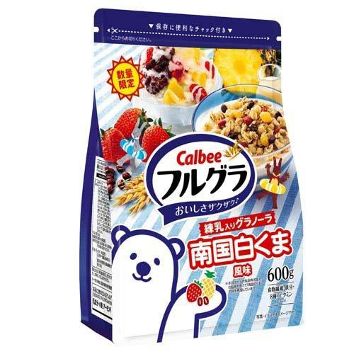 Calbee-卡乐比-南国白熊炼乳味水果混合麦片-600g
