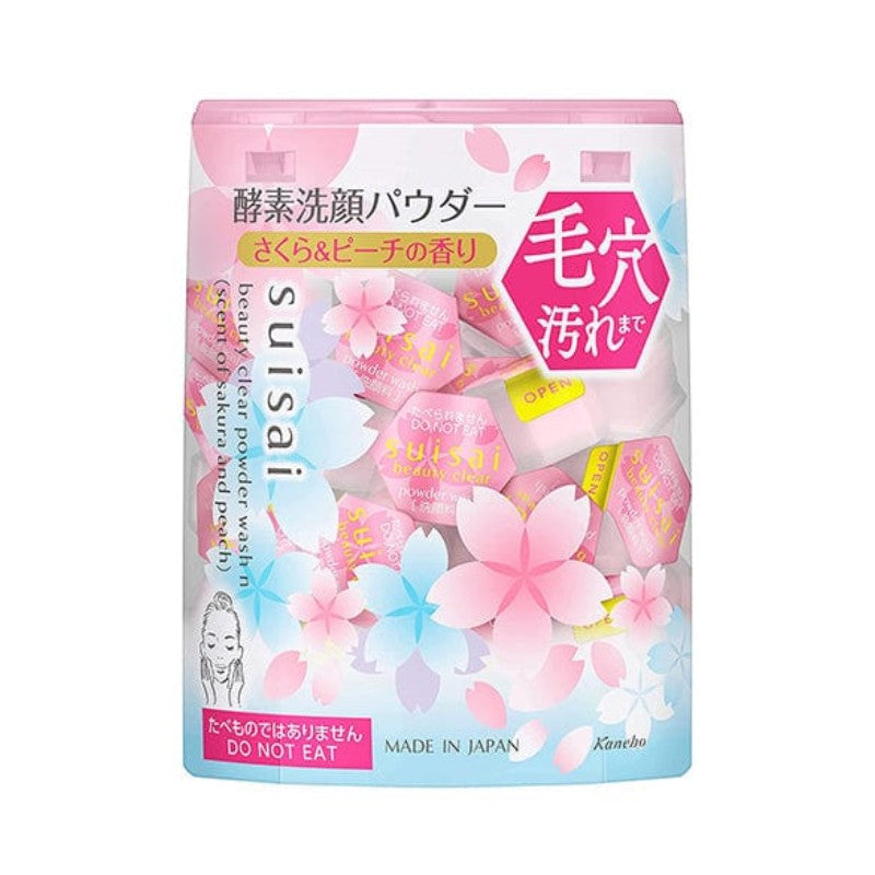 Kanebo嘉娜宝Suisai酵素洗颜粉温和洁净樱花桃香 32枚