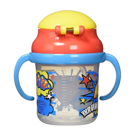 Skater Two Handed Straw Plastic Mug Superman 230ml