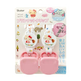 Skater 2-Way Blanket Holder Clip Set Hello Kitty Forest Friend