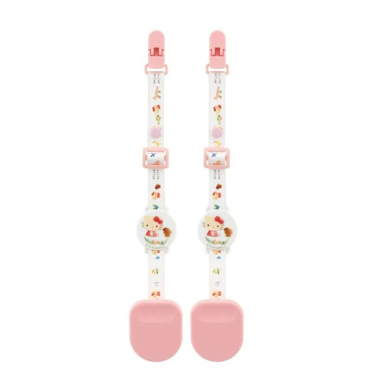 Skater 2-Way Blanket Holder Clip Set Hello Kitty Forest Friend