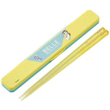 Skater Antibacterial Sliding Chopsticks Belle Princess