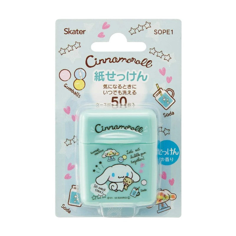 Skater Paper Hand Soap Sanrio Cinnamoroll 50pcs