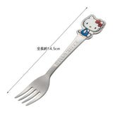 Skater不锈钢儿童叉子Hello Kitty