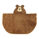 Skater Quick-Drying Bath Poncho Hooded Mickey Mouse