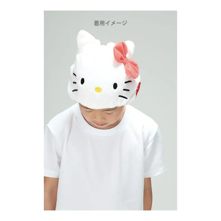 Skater Quick-Drying Absorbent Towel Cap Hello Kitty