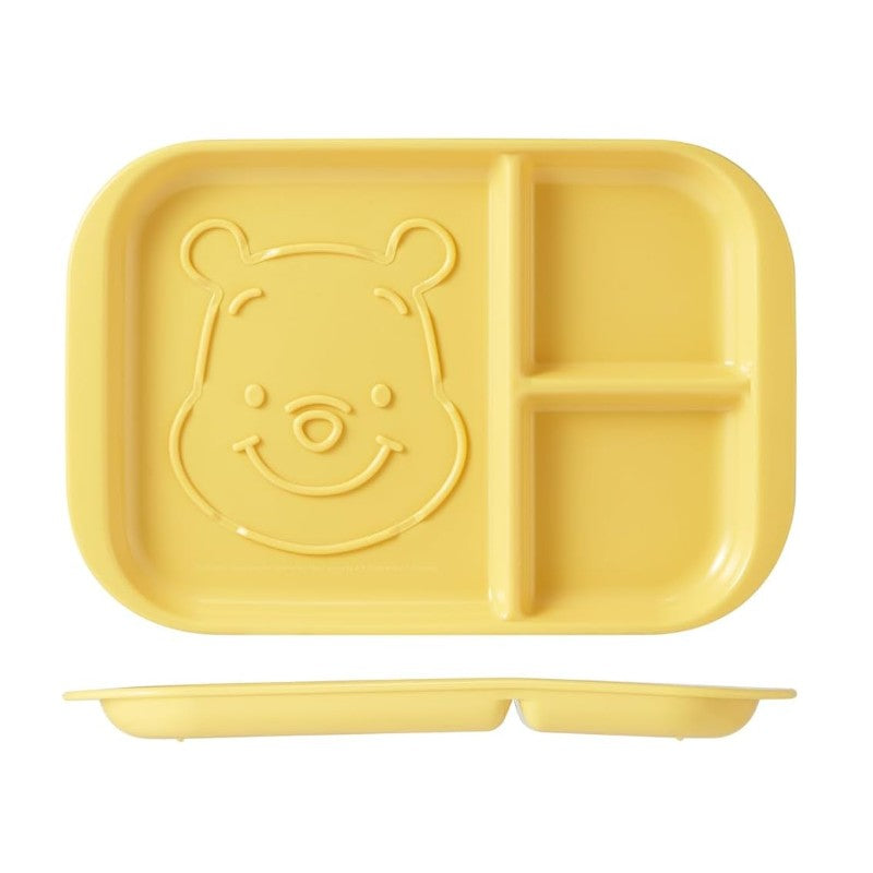 Skater Divided Morning Plate Winnie The Pooh