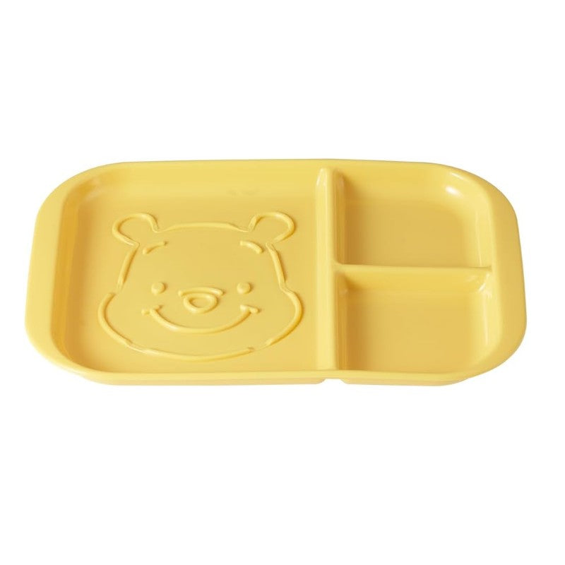 Skater Divided Morning Plate Winnie The Pooh