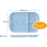 Skater Morning Plate with Dividers Cinnamoroll
