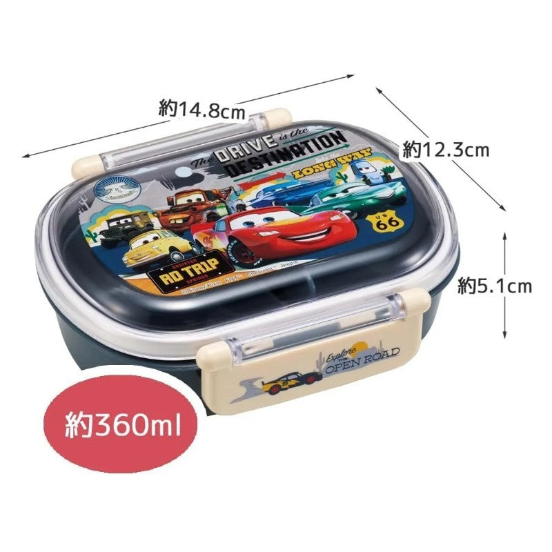 Skater Antibacterial Lunch Box Cars 360ml