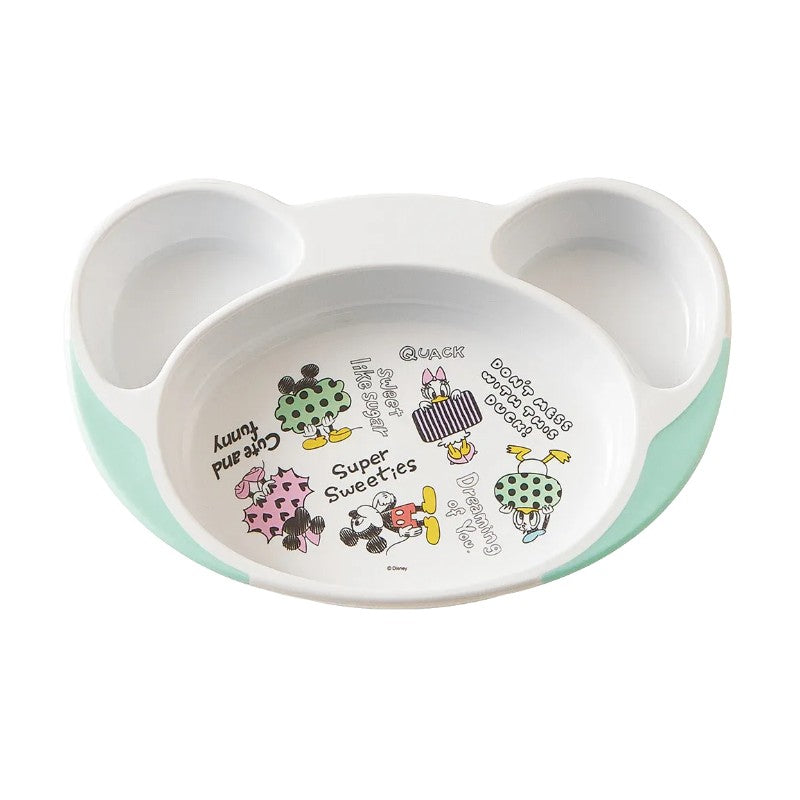 Skater Non-slip Food Plate Mickey Mouse