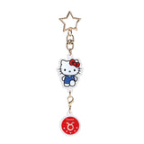 Skater Acrylic Zodiac Sign Keyring Hello Kitty Taurus