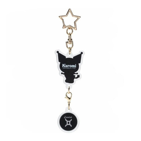 Sanrio Acrylic Zodiac Sign Keychain Kuromi Gemini