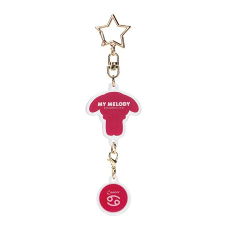 Skater Acrylic Zodiac Sign Keyring My Melody Cancer