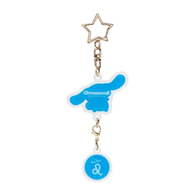 Skater Acrylic Zodiac SignKey Chain Cinnamoroll Leo