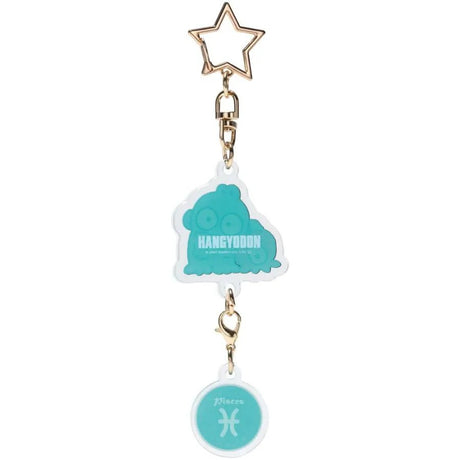 Skater Acrylic Zodiac Sign Keyring Sanrio Hangyodon Virgo