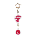 Skater Acrylic Zodiac Sign Key Holder My Melody Capricorn