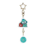Skater Acrylic Zodiac Sign Keyring Hangyodon Pisces