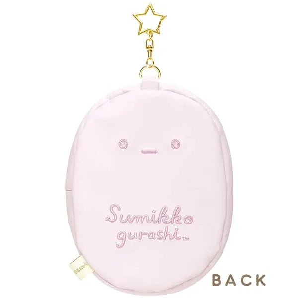 San-X角落生物收纳包挂饰紫色小猫款