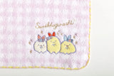 San-X Embroidered Mini Towel Sumikko Gurashi Dreaming Idol Ebiten Ebifurai No Shippo Fried Shrimp Tail