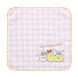 San-X Embroidered Mini Towel Sumikko Gurashi Dreaming Idol Ebiten Ebifurai No Shippo Fried Shrimp Tail