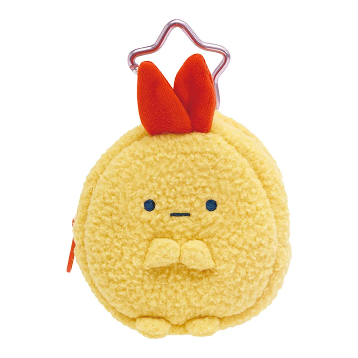 San-X Sumikko Gurashi Dreaming Tails Theme Plush Mini Pouch Fried Shrimp Tail