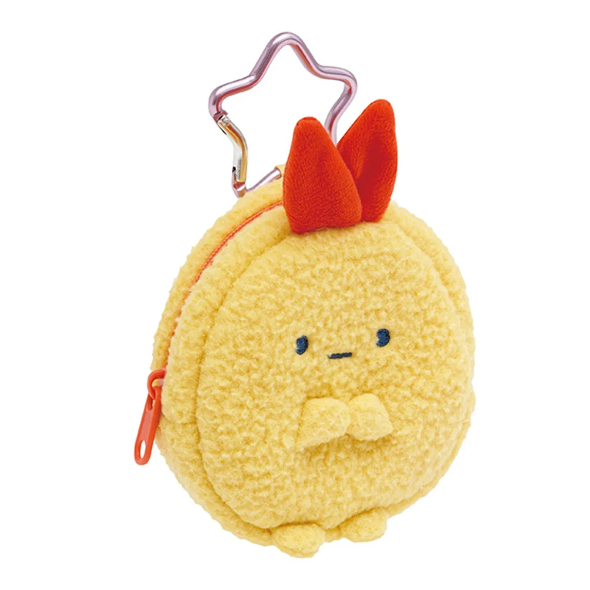 San-X Sumikko Gurashi Dreaming Tails Theme Plush Mini Pouch Fried Shrimp Tail