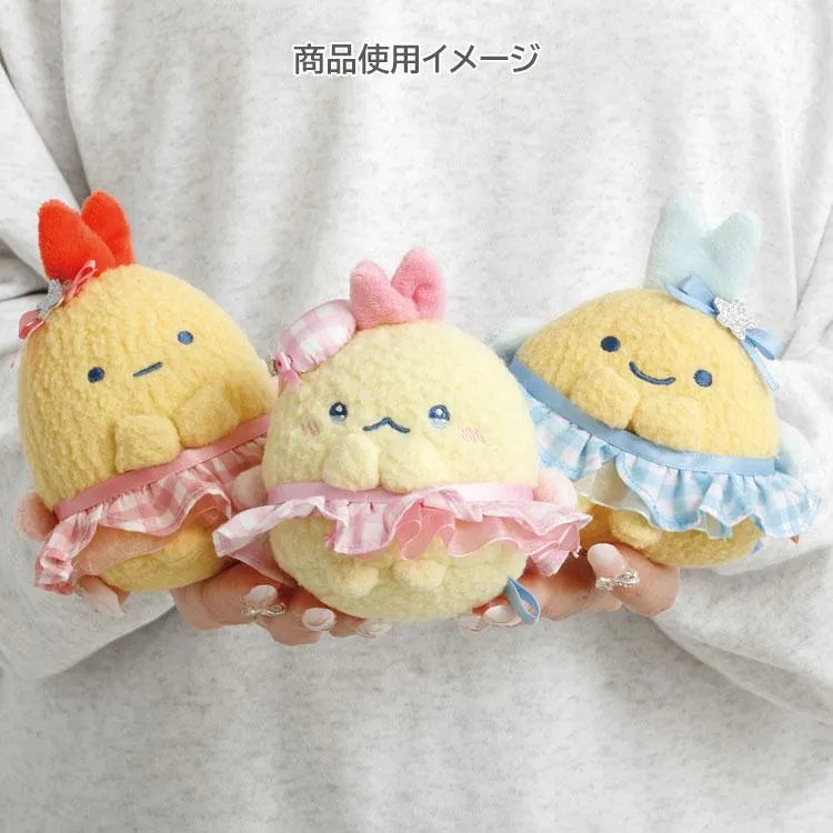 San-X角落生物炸虾尾玩偶挂件粉色