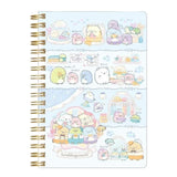 San-X B6 Notebook Sumikko Gurashi Penguin Lagoon Blue