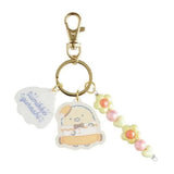 San-X角落生物企鹅泻湖亚克力钥匙扣橙黄色