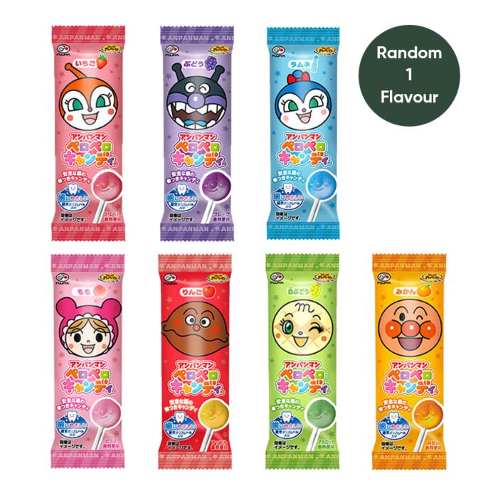 Fujiya Anpan Man Candy Fruit Flavour 1 Piece (Random Flavour) 1pcs