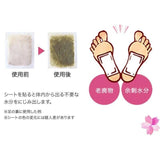 Kinomegumi Ashirira Foot Care Relax Sheet Titanium 30pcs