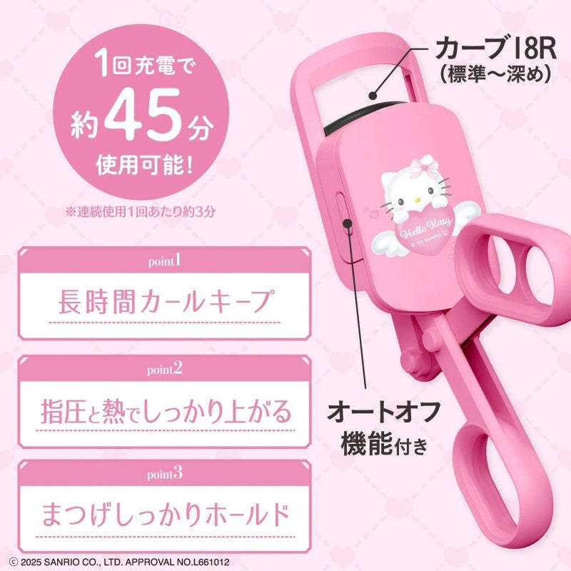 Shobido Heat Eyelash Curler USB Type Hello Kitty Limited Edition