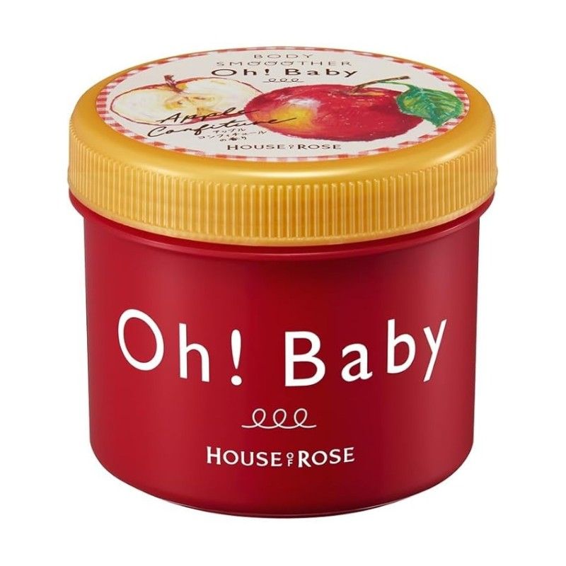 House of Rose Oh! Baby去角质身体磨砂膏苹果果酱 350g