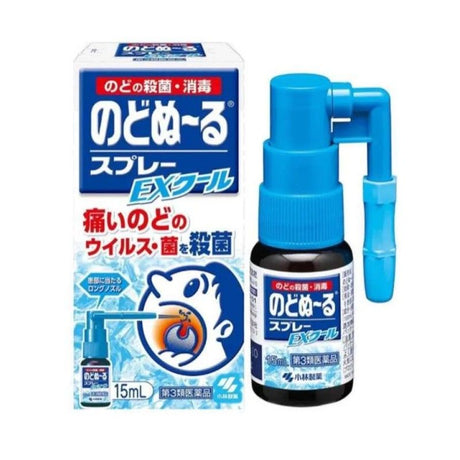 Kobayashi Nodonuru Spray EX Cool 15ml