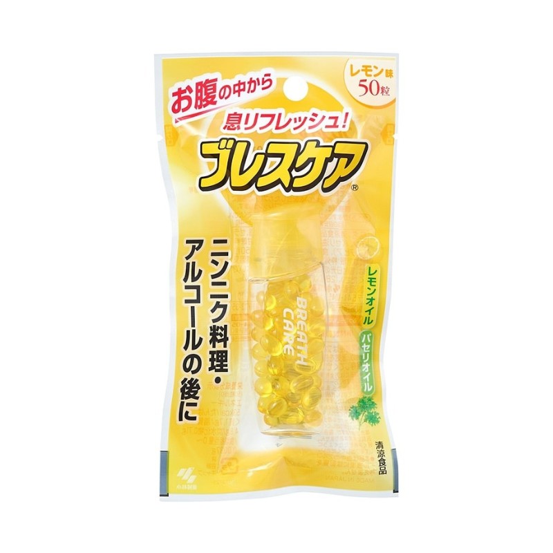 Kobayashi Breath Care Chewing Lemon Mint 50 tablets