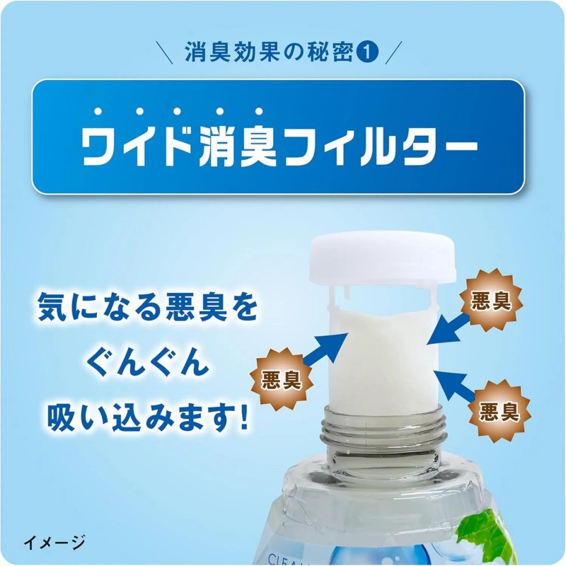 Kobayashi Toilet Deodorant Source Refreshing Popping Lemon 400ml