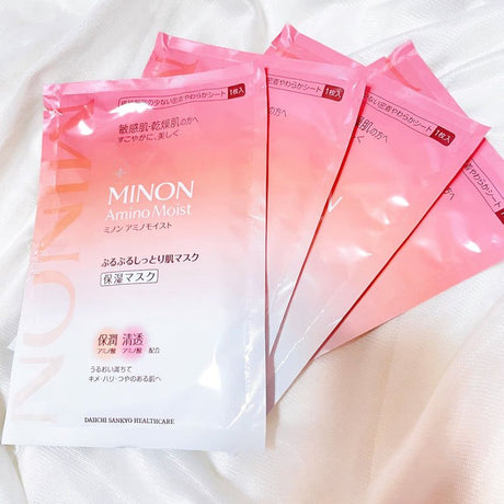 Daiichi Sankyo Minon Amino Moist High Moisture Face Mask 4pcs