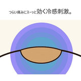 Nichiban米琪邦老人头大判温感止痛膏药小圆贴镇痛消炎贴 156贴
