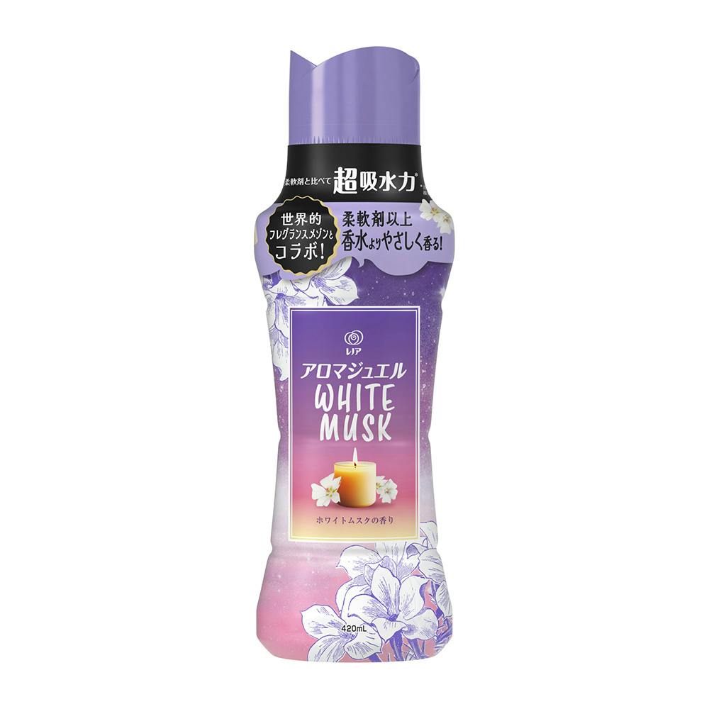 P&G宝洁衣物柔顺剂留香珠白麝香味 420ml