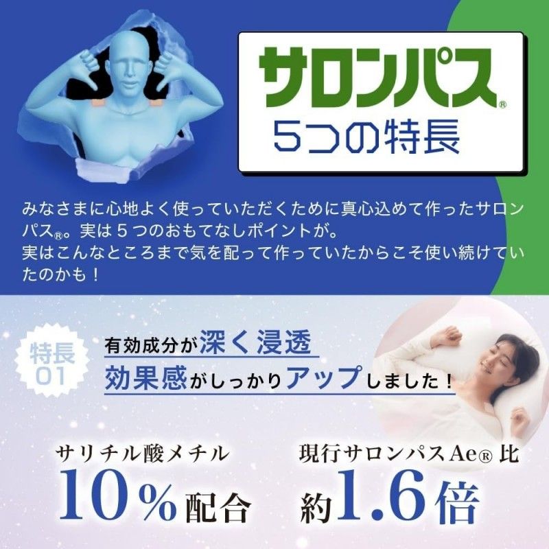 Hisamitsu Salonpas Plaster 80pcs