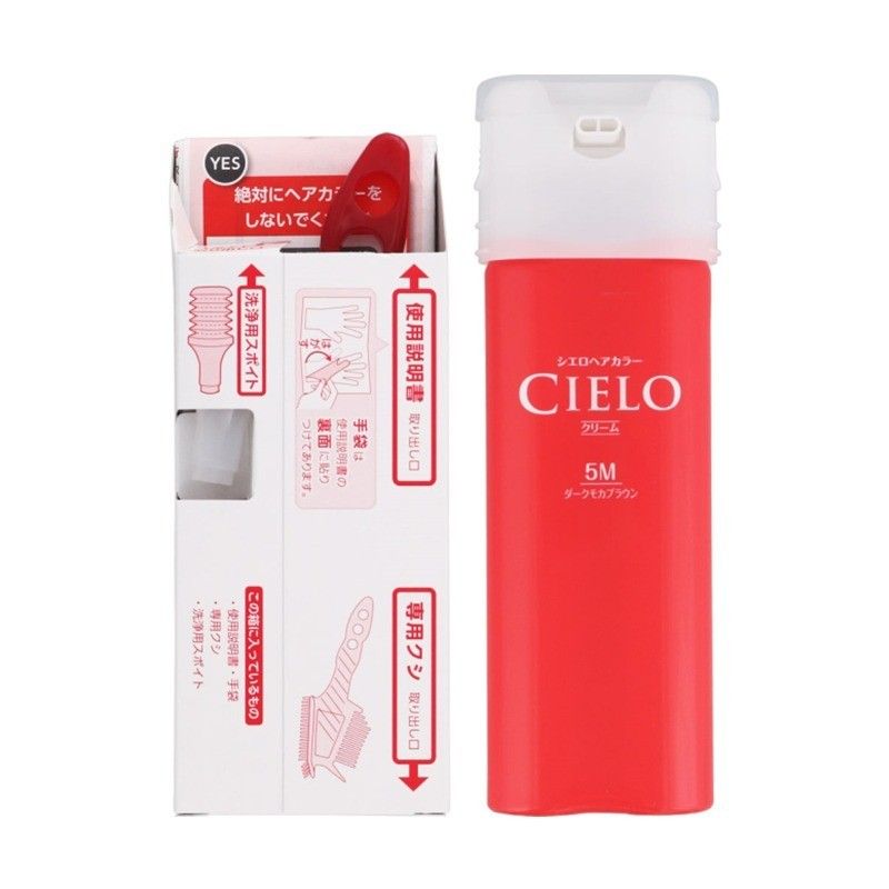 Hoyu Cielo Hair Color EX Cream #5M Dark Warm Brown