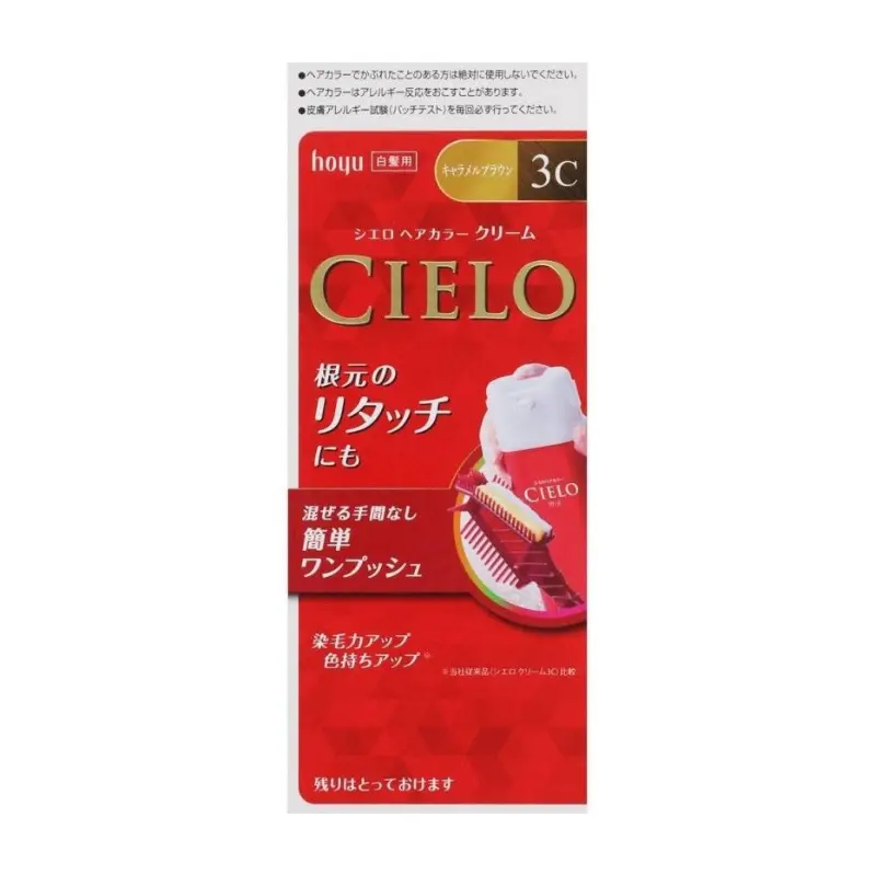 Hoyu Cileo Hair Color Cream EX #3C Caramel Brown