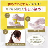 Hoyu美元宣若染发剂植物健康遮白发#4P棕色