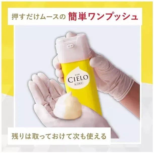 Cielo美源宣若染发摩丝泡沫植物染发剂#4浅棕色