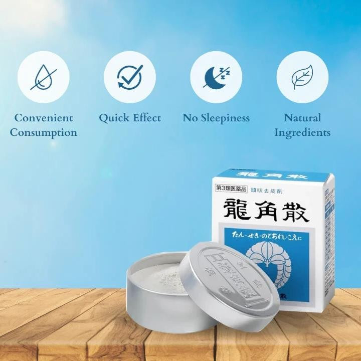 Ryukakusan Powder Iron Box 43g