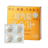 Ryukakusan龙角散咳嗽止咳清喉芒果味 20粒
